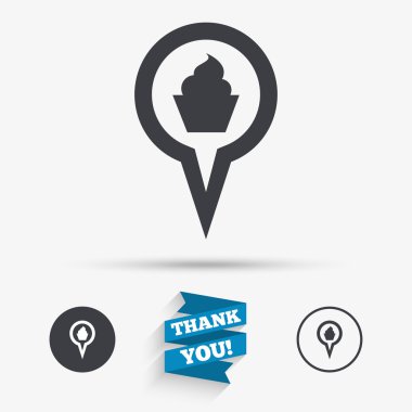 İşaretçi gıda işaret göster  