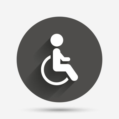 Engelli işareti simgesi.  