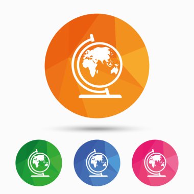 Küre işareti simgesi.  