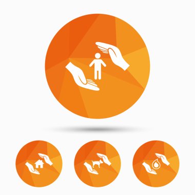 eller sigorta simgeler.  