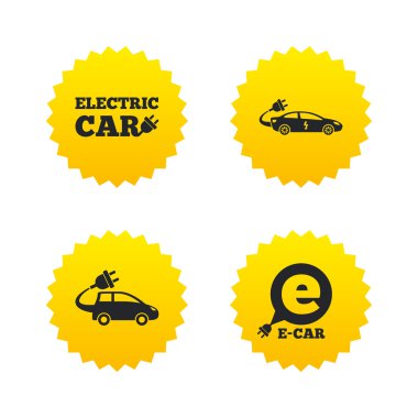 Elektrikli Araba işareti.  