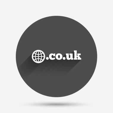 Etki alanı Co.Uk işareti simgesi.  