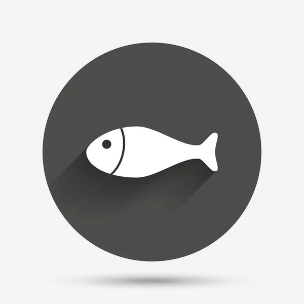 Fish sign icon. Fishing symbol. — Stock Vector