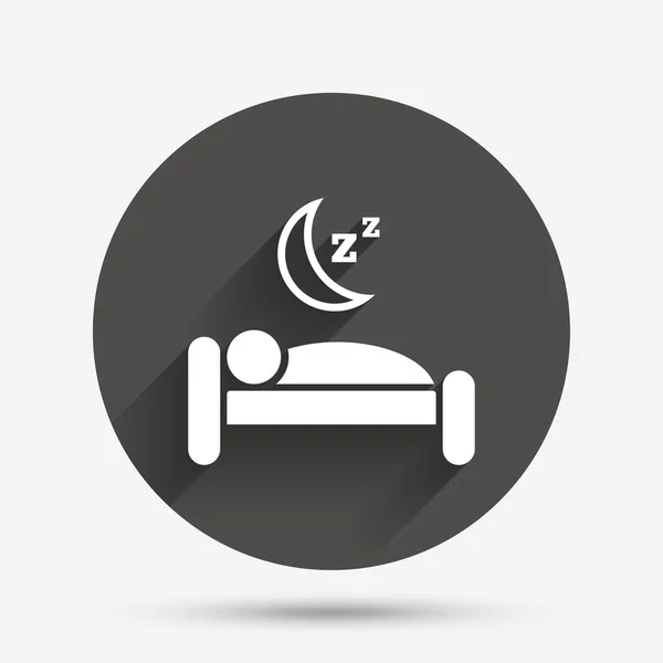 Hotel teken pictogram. — Stockvector