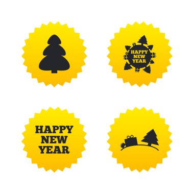 mutlu yeni yıl işareti 