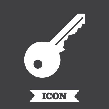 anahtar işareti simgesi. Araç simgesine kilidini.