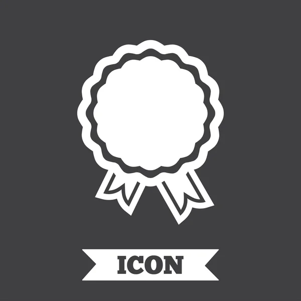 Icono del premio. Mejor símbolo de garantía . — Vector de stock