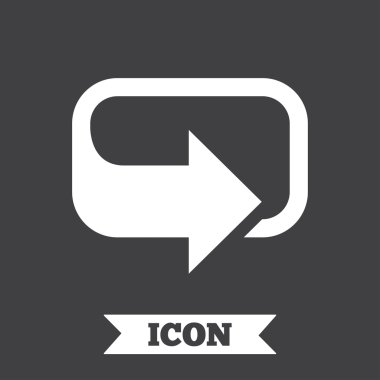 döndürme simgesi. sembol yineleyin. kayıt yenileme.