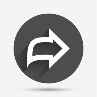 ok işareti simgesi. İleri düğmesi. 