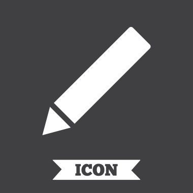 kalem işareti simgesi. 