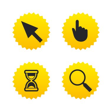 Fare imleci simgesi.  