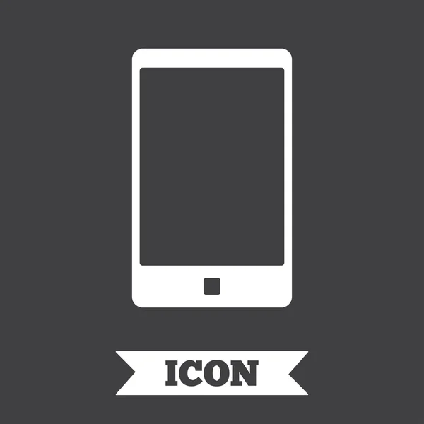 Smartphone-Zeichen-Symbol. Unterstützungssymbol. — Stockvektor