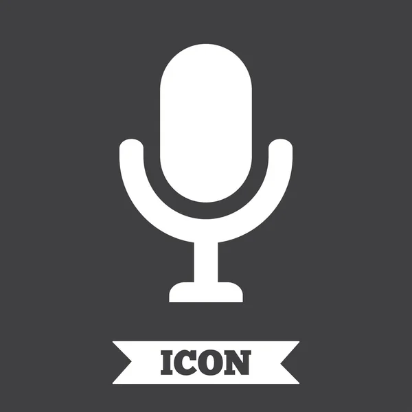 Microphone icon. Speaker symbol. — Stock Vector