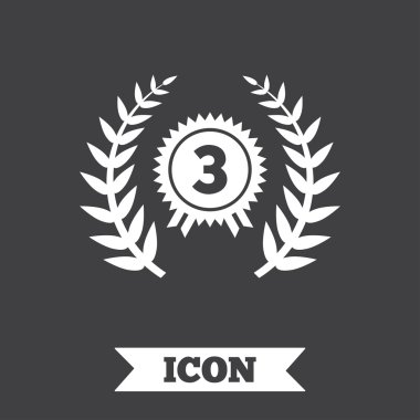 Üçüncülük Ödülü işareti  