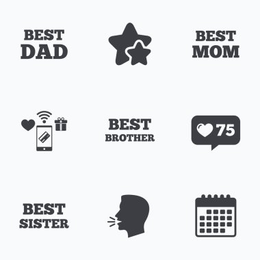 En iyi anne ve baba, kardeş, kardeş 