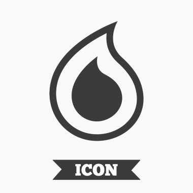 su damla işareti simgesi. simge gözyaşı.