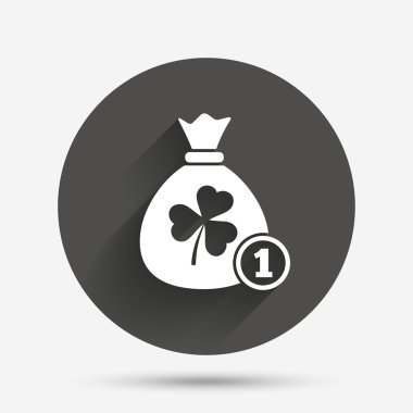 Para çantasını üç yonca işaret bırakır.