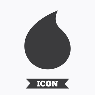 su damla işareti simgesi. simge gözyaşı.