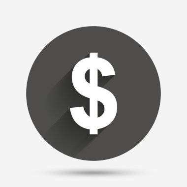 dolar işareti simgesi. YTL para birimi simgesi.