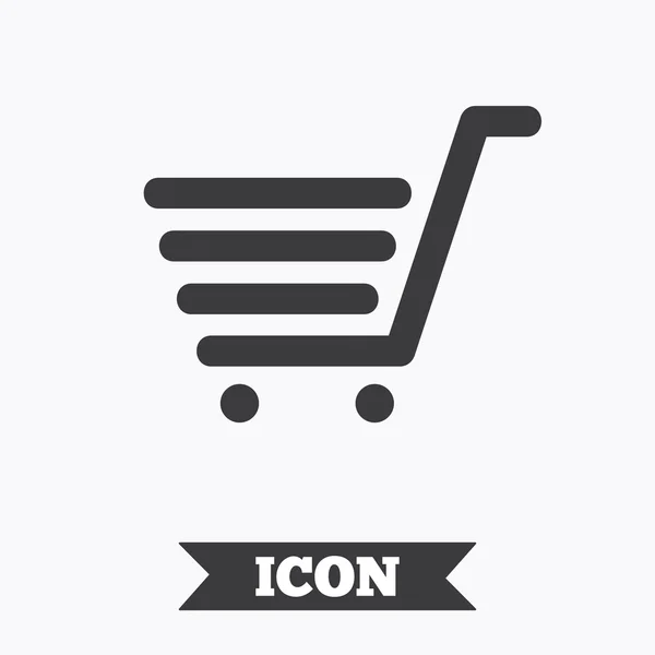 Shopping Cart sign icon. — Stock Vector