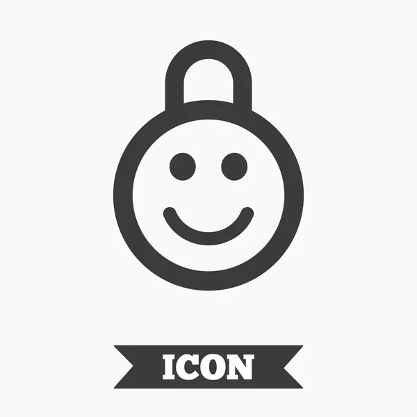 Child lock icon — Stock Vector