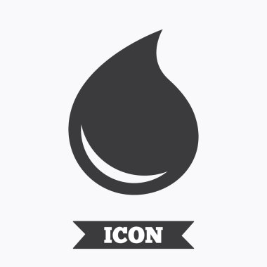 su damla işareti simgesi. simge gözyaşı.