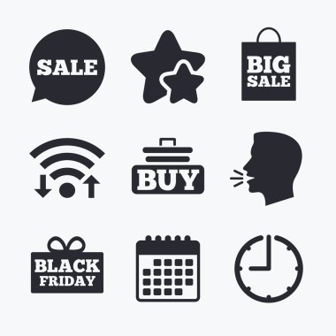 Satılık konuşma balonu simgeler. Sepeti sembolü satın