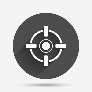 artı işareti simgesi. Hedef amaç simgesi.