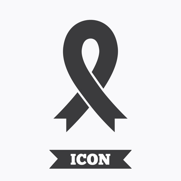 Rebbon sign icon. Символ информированности о раке груди
.