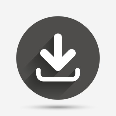 Download Icon. Yükle düğmesi.