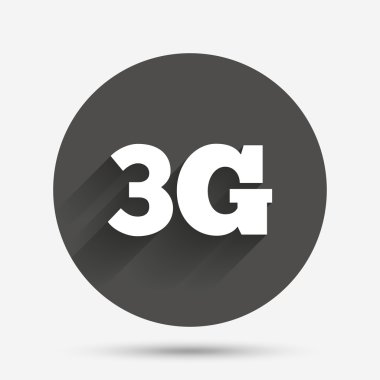 3g Mobil telekomünikasyon teknolojisi simgesi
