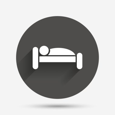 insan yatak simgesi.  