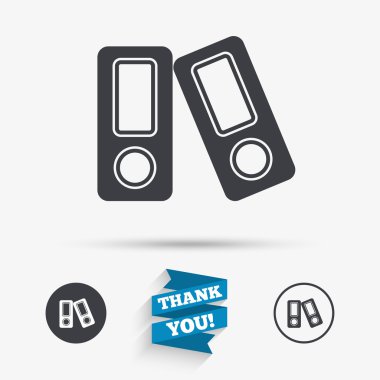 Belge klasörleri, Muhasebe bağlayıcısimgeleri