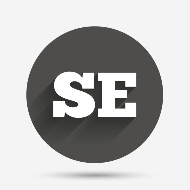 İsveççe Dil işareti simgesi. se çeviri