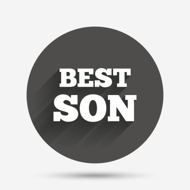 En iyi evlat işareti simgesi.  