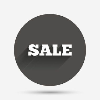 Satılık işareti simgesi