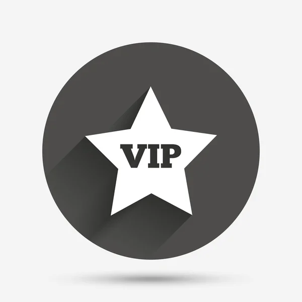 VIP-teken pictogram. lidmaatschap symbool. — Stockvector