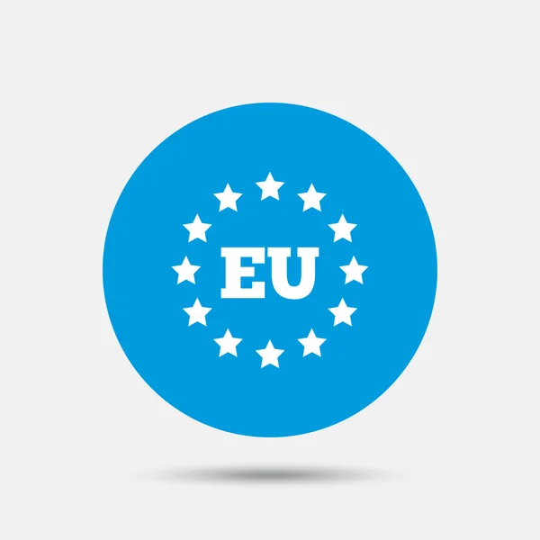 Europese Unie pictogram — Stockvector