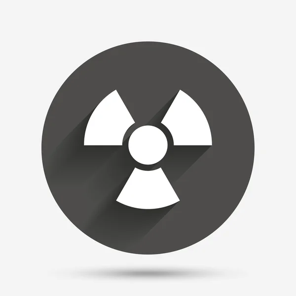 Radiation icon. Danger symbol. — Stock Vector