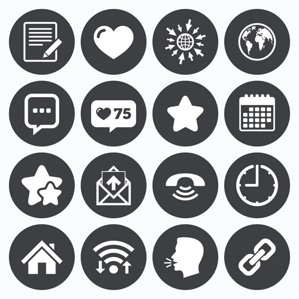 İletişim, Sosyal Medya Simgeleri