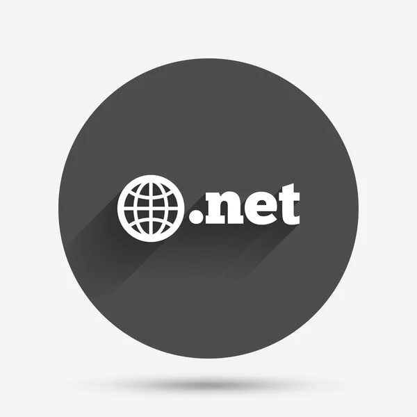 Domain-Netzzeichen-Symbol — Stockvektor