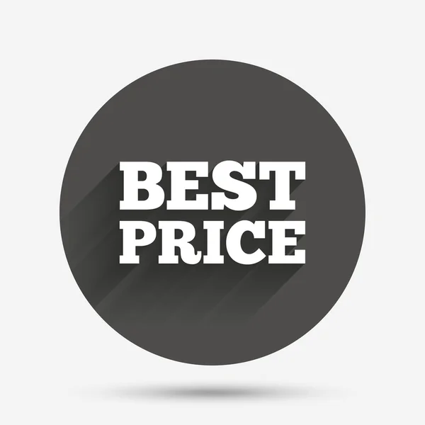 Legjobb ár aláírás ikonra. különleges ajánlat-szimbólum. — Stock Vector