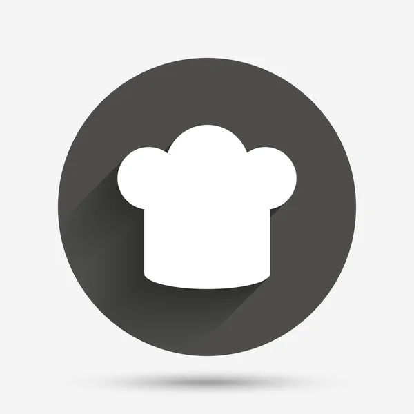 Cappello capo, icona della cucina . — Vettoriale Stock