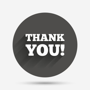 Teşekkür ederim işareti simgesi. 