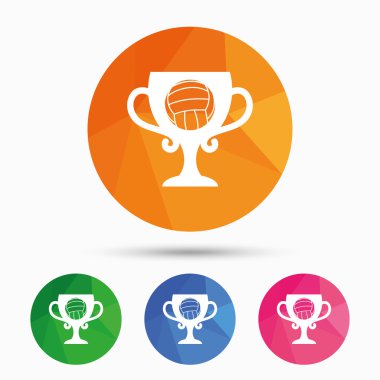 Voleybol işareti simgesi. 