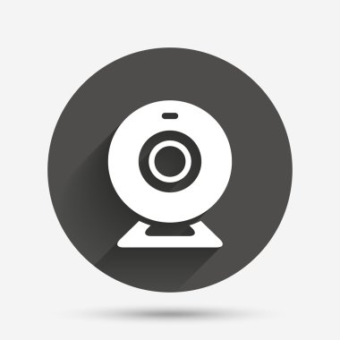 Webcam işareti simgesi. 