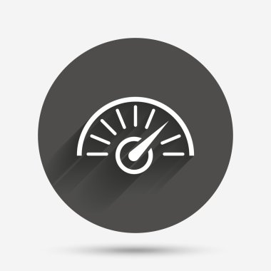 Takometre işareti simgesi.  