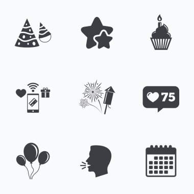 doğum günü partisi simgeleri