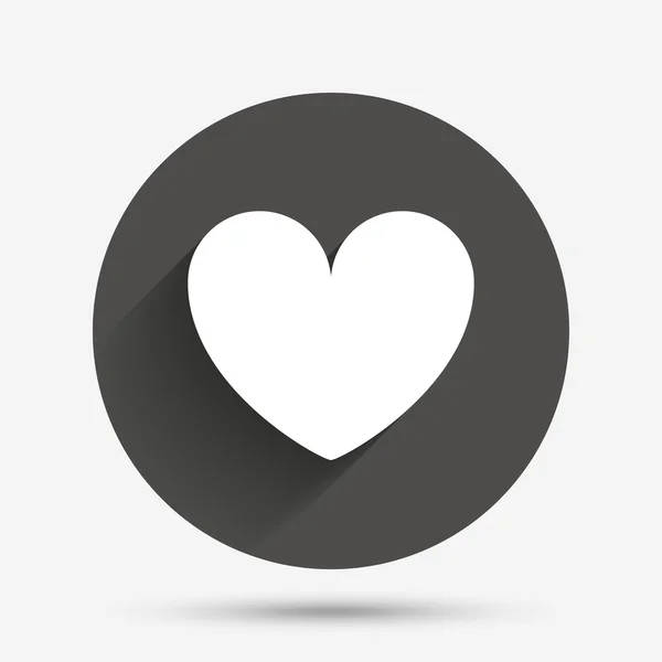 Miłość, ikona serca — Wektor stockowy