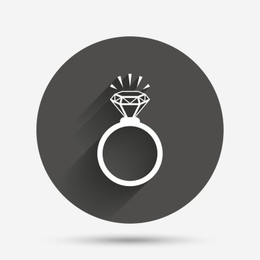 Yüzük işareti simgesi. 